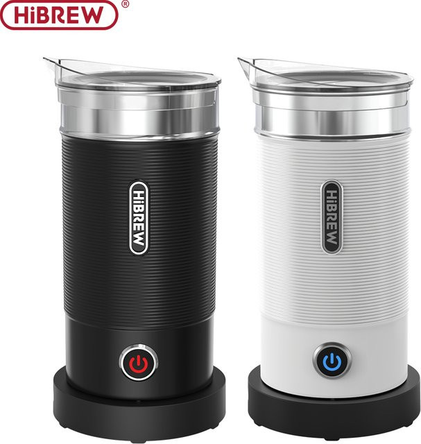 Hibrew Elektrischer Milchaufschäumer M1A in Weiß für Latte, Cappuccino und Schokoladenmischungen, Heiß und Kalt - Bild 1