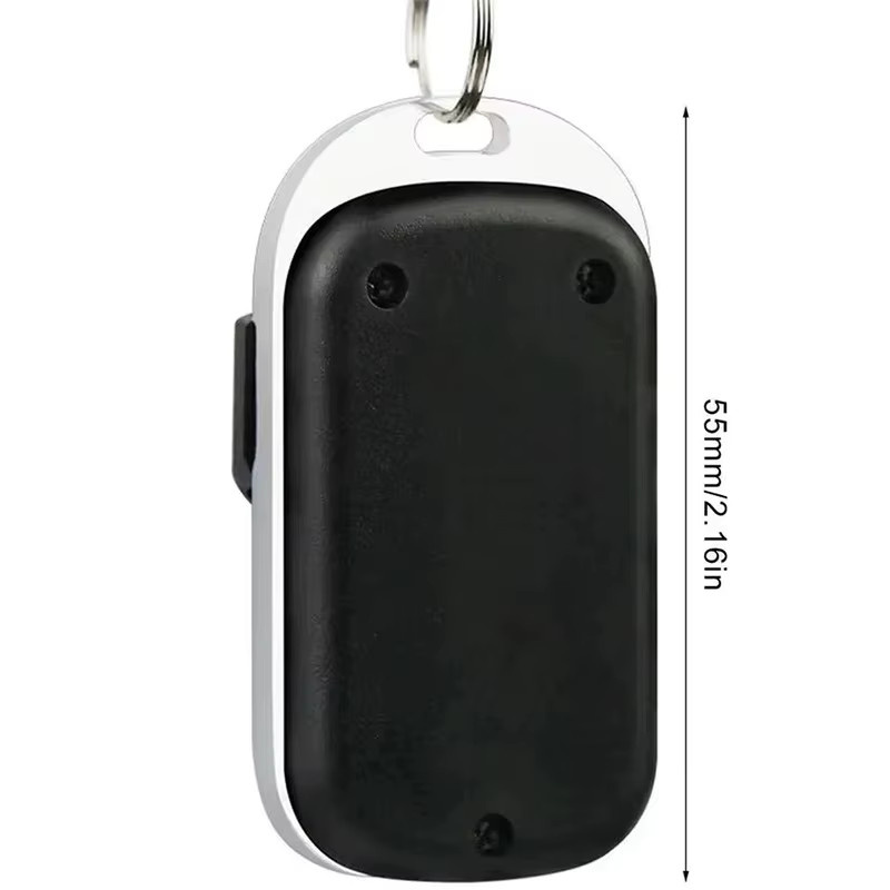 Szaoju Universal Garage Toröffner Fernbedienung 433MHz mit 4 Tasten, Klon-Duplizierer für Festcode und Rolling Code, Schwarz - Bild 3