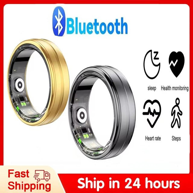 Timethinker R06 Smart Ring in Silber für Damen und Herren mit Gesundheitsmonitor, Fitness-Tracking und IP68 Wasserdichtigkeit - Bild 1