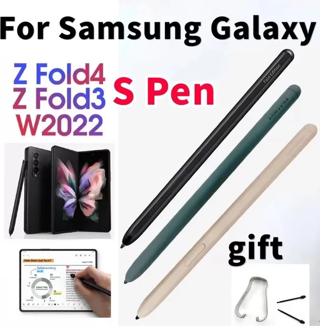 Samsung Stylus S Pen Touchscreen-Schreibstift für Galaxy Z Fold 4 und Z Fold 3 5G in Schwarz - Bild 1