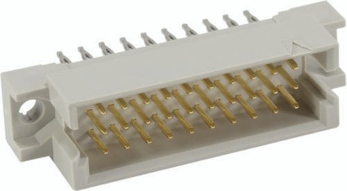 HARTING Messerleiste 09291306904 aus Messing in Grau mit 3 Reihen - Bild 1
