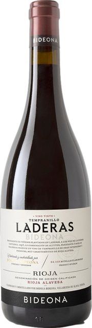 Bodega Bideona Rotwein Tempranillo de Laderas, Rioja, 2023, 0,75 l - Bild 1