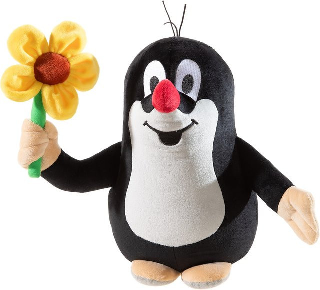 Heunec Kleiner Maulwurf mit Blume, Plüsch, Bunt / Mehrfarbig, Schwarz - Bild 1