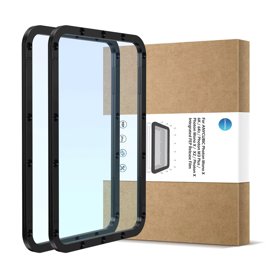 Anycubic FEP-Film Harzbehälter mit FEP-Upgrade für Photon Mono X 6K, Mono X2 und Mono X, transparent - Bild 1