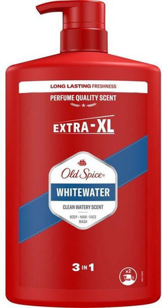 Old Spice WhiteWater 3in1 Duschgel und Shampoo, 1000 ml, Herren