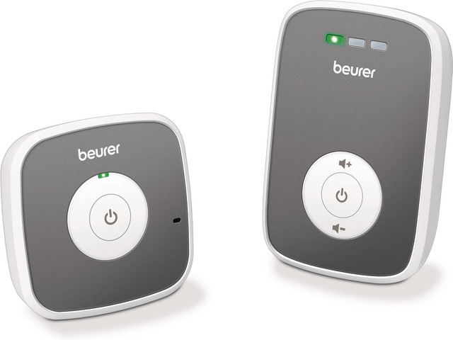 Beurer BY 33 Babyphone mit FHSS, 120 Kanälen, Vox Eco Mode und Zwei-Wege-Kommunikation in Weiß - Bild 1