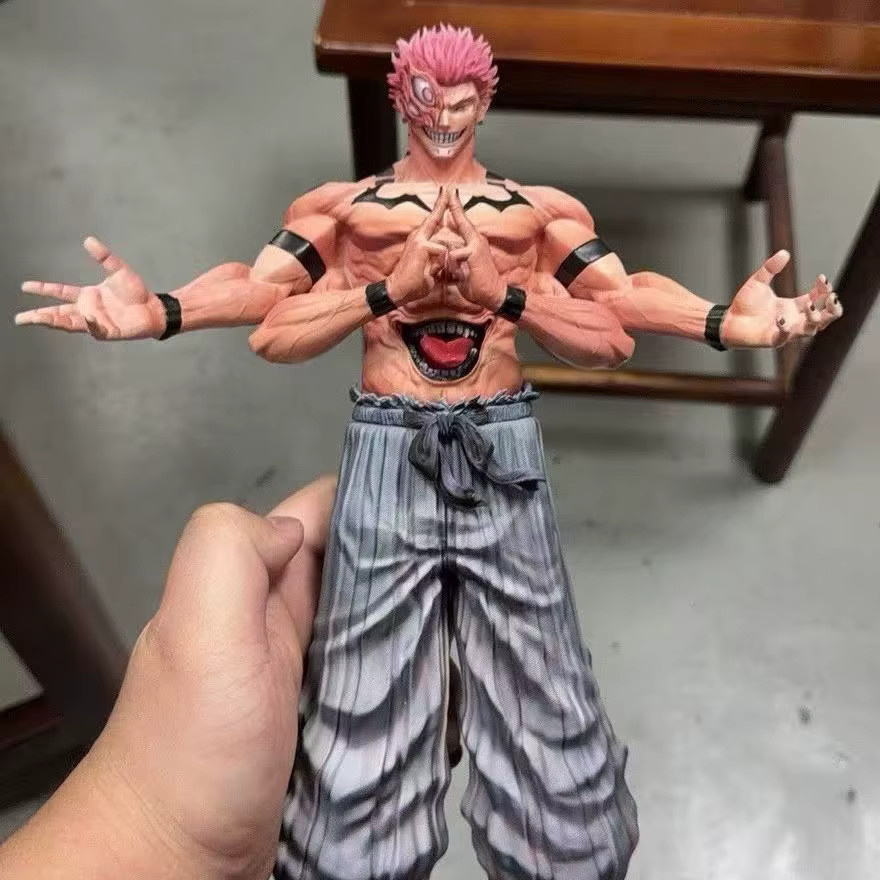 Bandai Jujutsu Kaisen Ryomen Sukuna, Actionfigur, 32 cm, Kunststoff - Bild 3