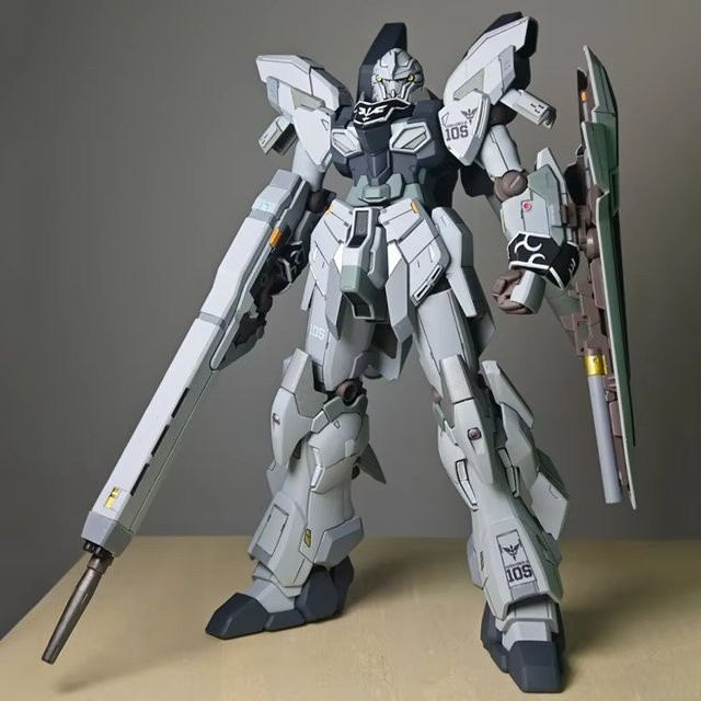 Bandai HG 1/144 Sinanju Stein NT Ver Mech Modellbausatz, Actionfigur - Bild 1