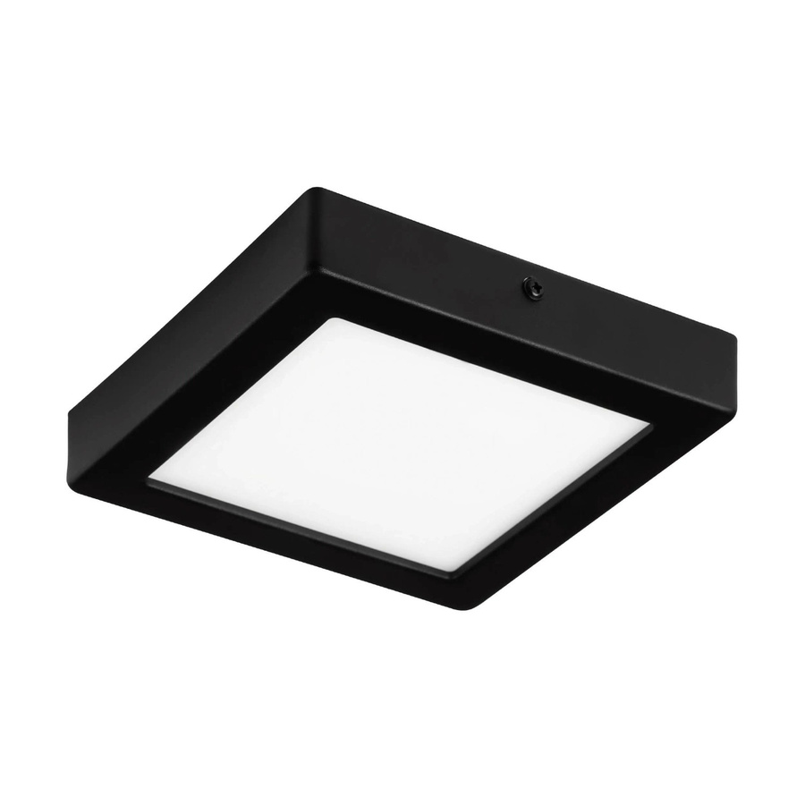 Eglo LED-Deckenleuchte Idun in Schwarz mit 4.000 K, Höhe: 3 cm, Durchmesser: 17 cm - Bild 2