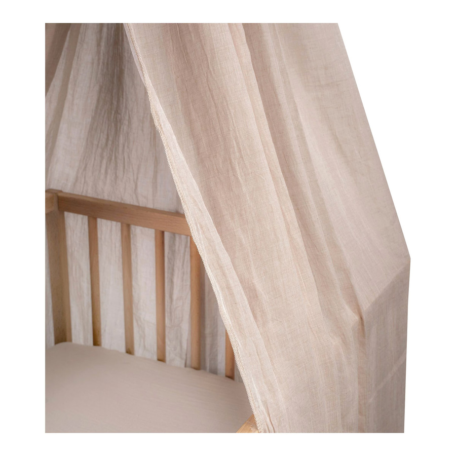 Julius Zöllner Betthimmel Voile für Babys in Beige und Sand - Bild 2