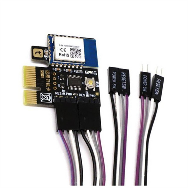 Tuya Wifi PCIe Netzschalter für Desktop-Computer zur Fernsteuerung und zum Remote Boot Startup via App - Bild 1