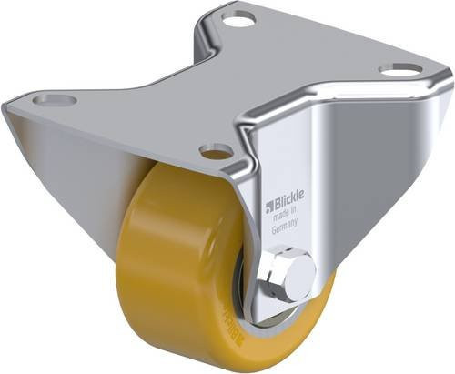 Blickle Bockrolle B-VSTH 60K in Braun und Multicolour mit 60mm Rad-Durchmesser und 200kg Tragfähigkeit - Bild 1