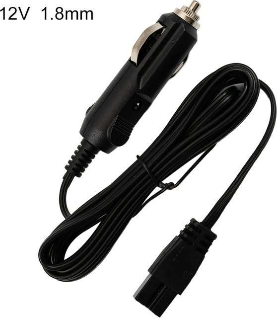 2Pin DC 12V Blei-Kabel-Stecker für Auto-Kühlschränke und Kühlboxen, Schwarz - Bild 1