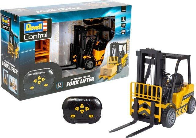 REVELL RC-Gabelstapler ferngesteuert Maßstab 1:16 mit USB-Ladegerät - Bild 1