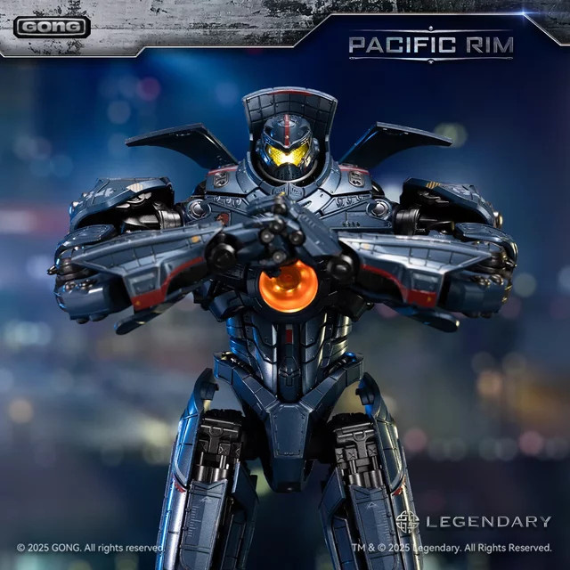 Bandai Pacific Rim Gipsy Danger, Actionfigur, aus Legierung, 25cm - Bild 1
