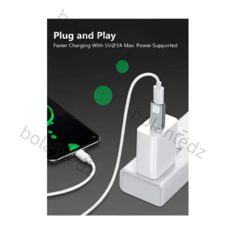 Bolantedz USB A auf USB C Adapter, USB 3.1 Gen 2 Konverter für 10 Gbit/s Datenübertragung und doppelseitiges Laden - Bild 3