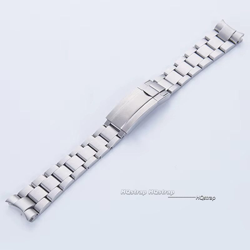 HQstrap Uhrenarmband Edelstahl, Silber, Herren, 20 mm, 21 mm - Bild 5