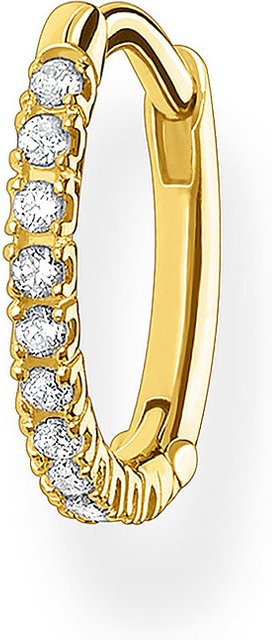 Thomas Sabo Ohrring, 925 Silber, Zirkonia, Damen - Bild 1