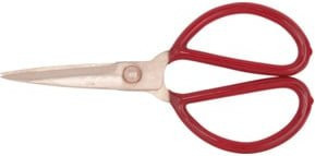 KS Tools BERYLLIUMplus Vielzweckschere in Rot mit Messing-Elementen, Länge: 210 mm - Bild 1