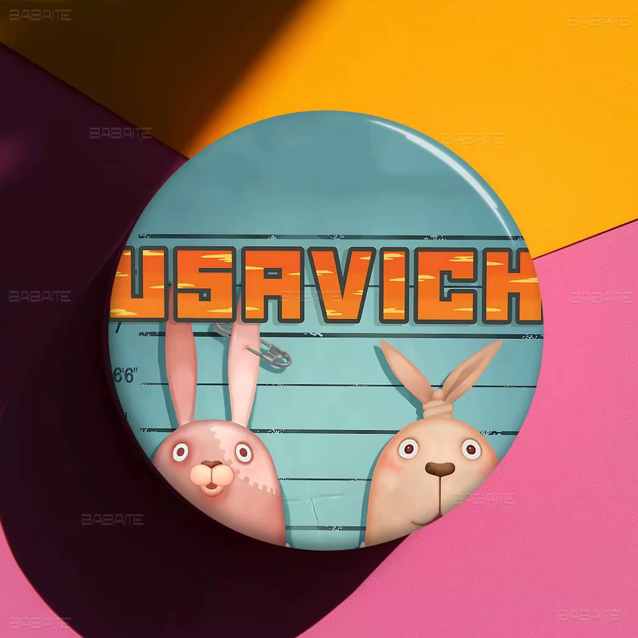 USAVICH Brosche, Cartoon Anime, Unisex - Bild 3