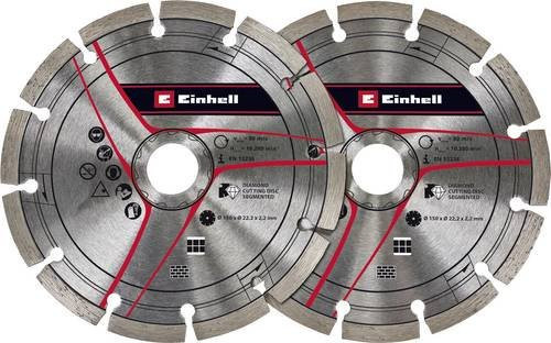 Einhell Diamant-Trennscheibe in Silber für Stein, Beton und Fliesen, Durchmesser: 150 mm - Bild 1