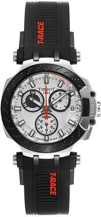 Tissot Armbanduhr, Quarz, Edelstahlgehäuse, 43 mm, Silikonarmband, Herren - Bild 1