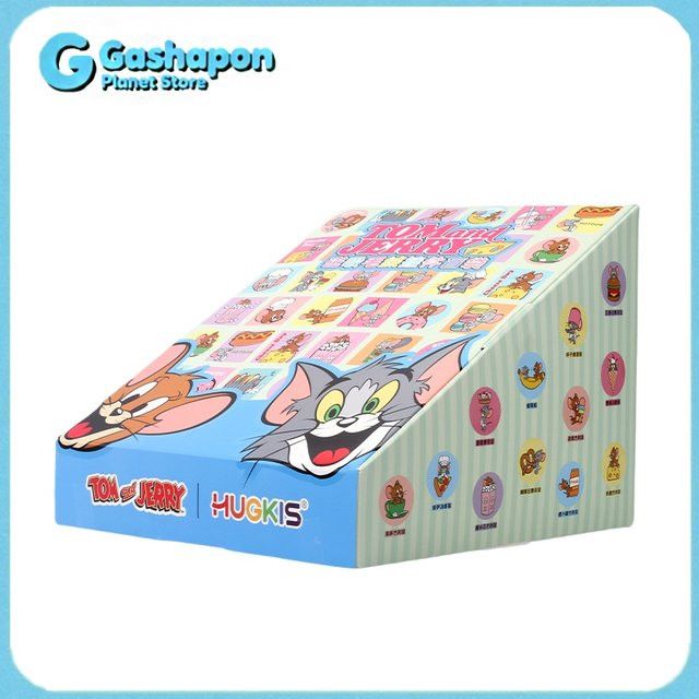 HUGKSI Tom und Jerry Magnetischer Kühlschrank Plüschtier Blindbox Cartoon-Figur Sammlerstück - Bild 1