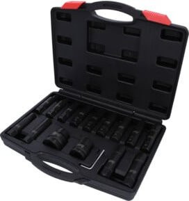 KS Tools Kraft-Wechselbit-Satz 16-teilig in Schwarz - Bild 1