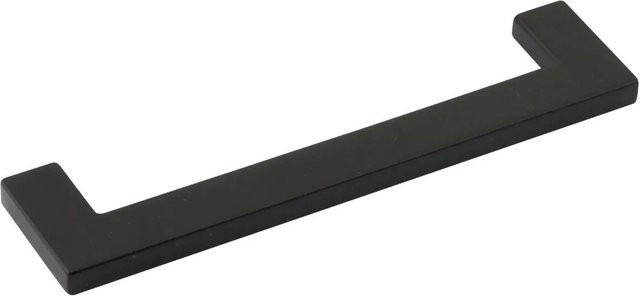 Furnipart Möbelgriff Flat La aus Zinkdruckguss in Schwarzbraun, Breite: 19,2 cm, Höhe: 20,6 cm - Bild 1