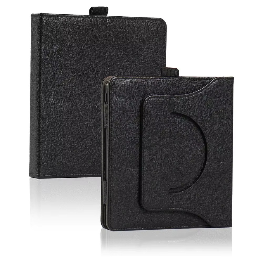 Bigme B7 Abnehmbare Business-Hülle für 7-Zoll-E-Book mit Handschlaufe und 360-Grad-Drehbarer Klappständer-Abdeckung in Schwarz - Bild 2