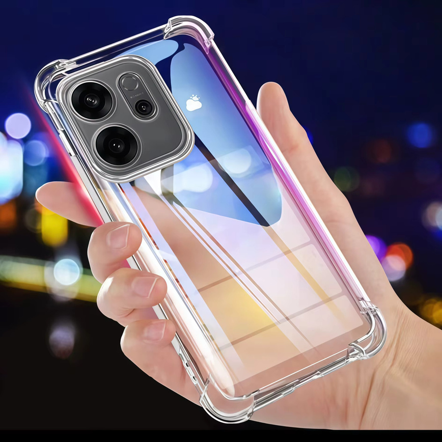 Stoßfeste transparente TPU-Handyhülle für OPPO Reno 14F, 13F und 12F - Bild 3
