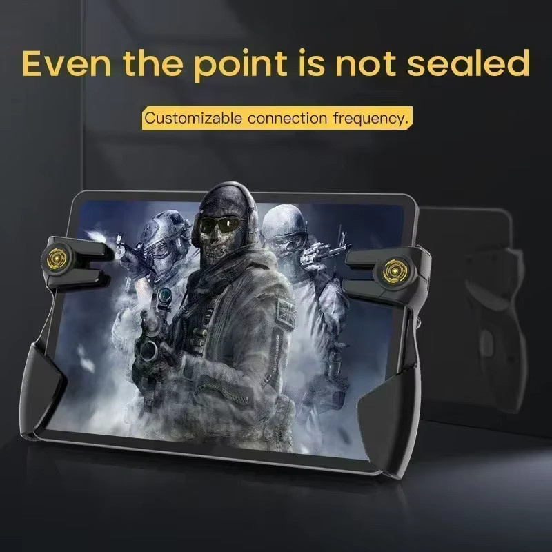 MEMO AK-PAD8K 6-Finger-Gamepad Controller mit Joystick und L1R1 Triggergriffen in Schwarz für iPad, iOS und Android Tablets - Bild 2