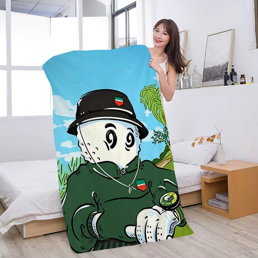 L-Leisure M-Malbones Kinder Strandtuch mit niedlichem Cartoon-Design aus saugfähiger Mikrofaser für Strand und Pool - Bild 2