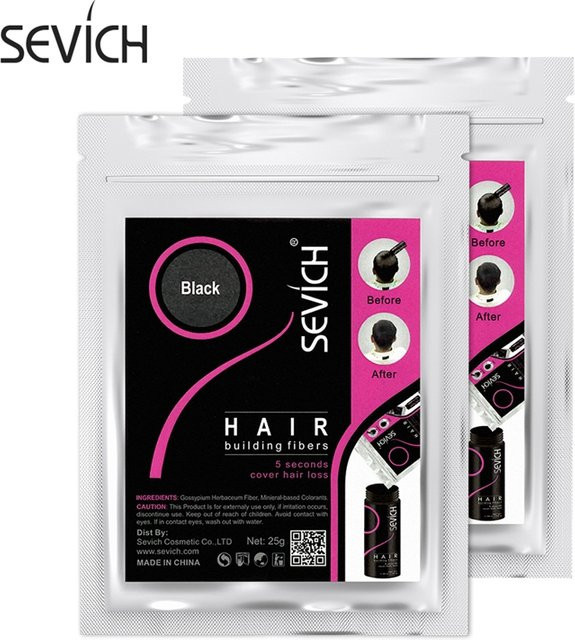 Sevich Haarfaser Keratin Puder, 100 g, für feines Haar - Bild 1