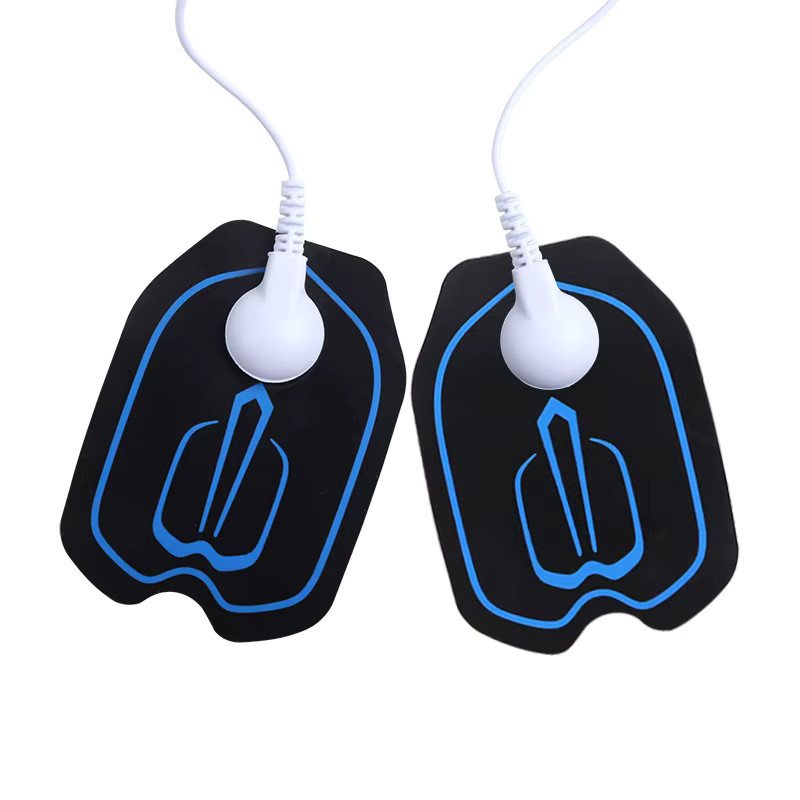 Selbstklebende Vlies-TENS-Elektrodenpads in Schwarz für elektrische Muskelstimulatoren und Niederfrequenz-Muskelmassagegeräte von yinhang - Bild 3