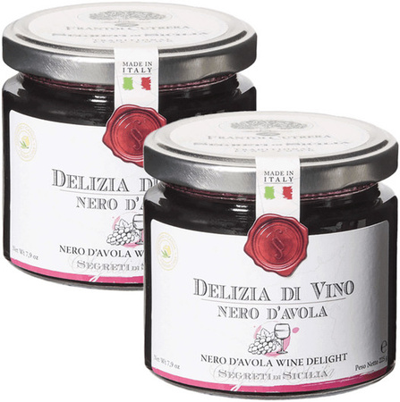 Delizia di Vino Weingelee Nero d’Avola 2 x 225 g
