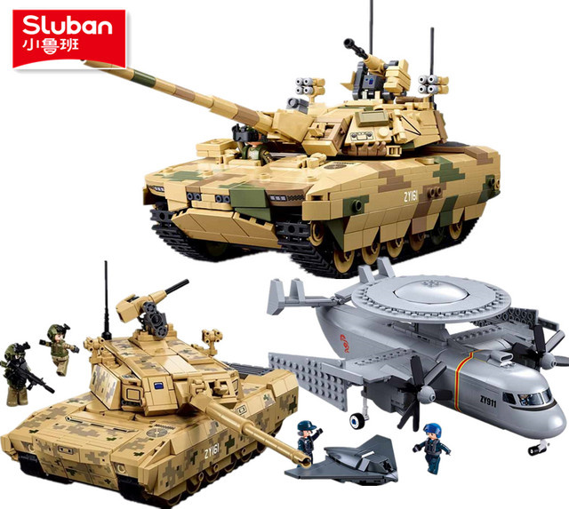 Sluban Militär Fahrzeuge, Konstruktions-Set - Bild 1