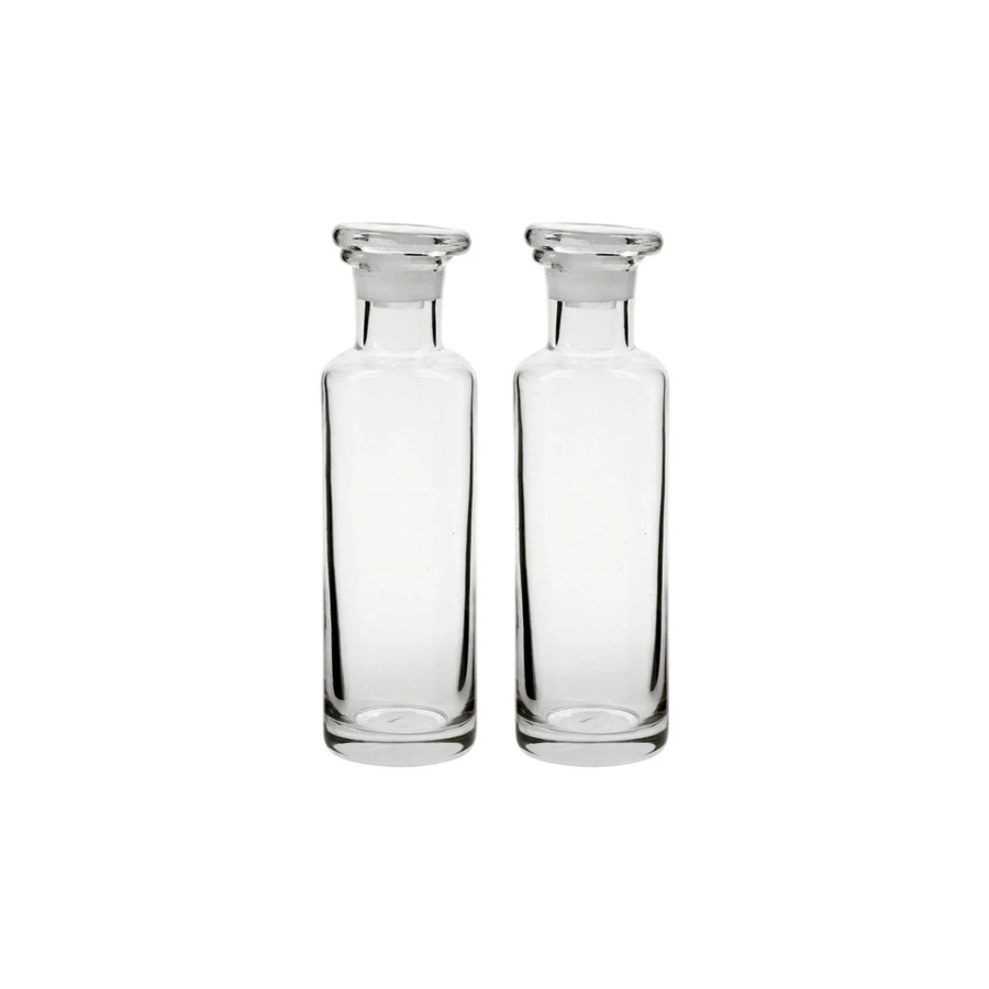 House Doctor Karaffenset Farma aus klarem Glas mit Deckel, transparent, Durchmesser: 6 cm, Höhe: 19 cm - Bild 1