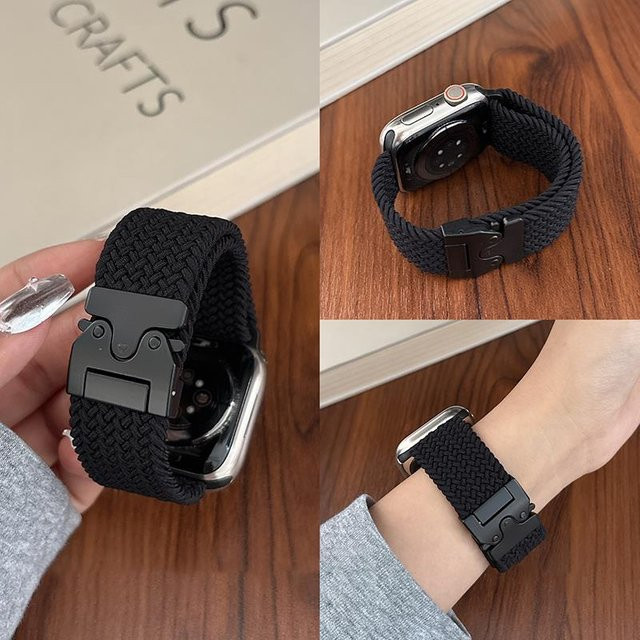 KILPILLS Uhrenarmband, Textil/NATO, Schwarz - Bild 1