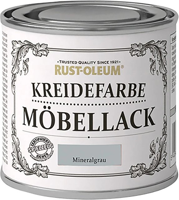 Rust-Oleum Kreidefarbe Möbellack Mineralgrau 125 ml - Bild 1