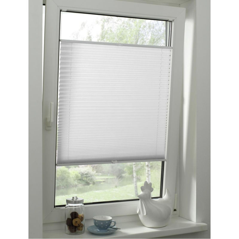 Boviva Spannplissee Single Pleat in Weiß, Breite: 55 cm, Höhe: 130 cm - Bild 2