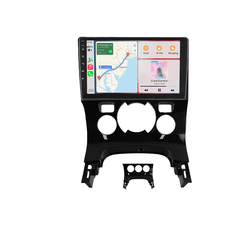 ESSGOO Android 15 Autoradio mit 9 Zoll Display für Peugeot 3008 5008 (2009-2016), 4+64 GB, Schwarz, GPS Navigation, WiFi, Wireless CarPlay, Android Auto, Bluetooth, CANBUS und Lenkradsteuerung - Bild 6