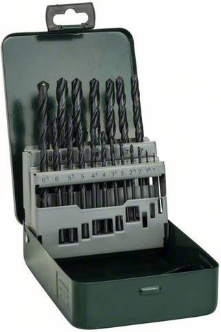 Bosch HSS Metall-Spiralbohrer-Set 19-teilig aus Edelstahl in Silber - Bild 1