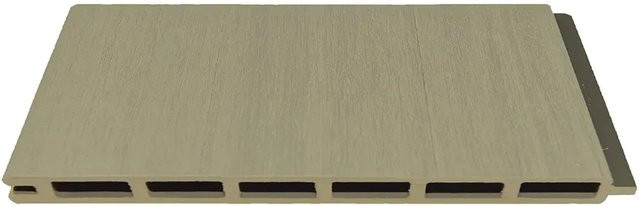 T&J Elskop-Serie WPC-Steckzaunsystem Schilf in Beige, B/T/H: 150 x 20 x 179 cm - Bild 1