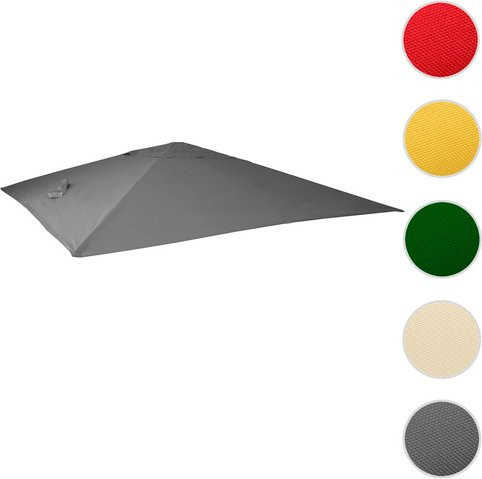MVG Ersatzbezug MVG-A96 für Luxus-Ampelschirm mit Flap, Farbe: Grau, Durchmesser: 5 m - Bild 1