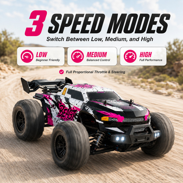 ZNLYRION RC Offroad-Monstertruck, ferngesteuert, ab 14 Jahren - Bild 1