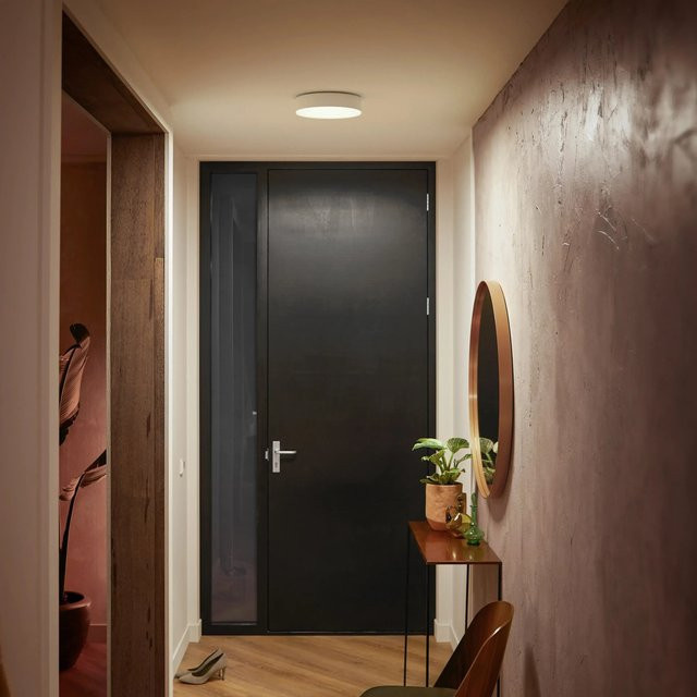 Philips Hue Enrave White Ambiance LED-Deckenleuchte Weiß rund mit Dimmer und Bluetooth - Bild 1