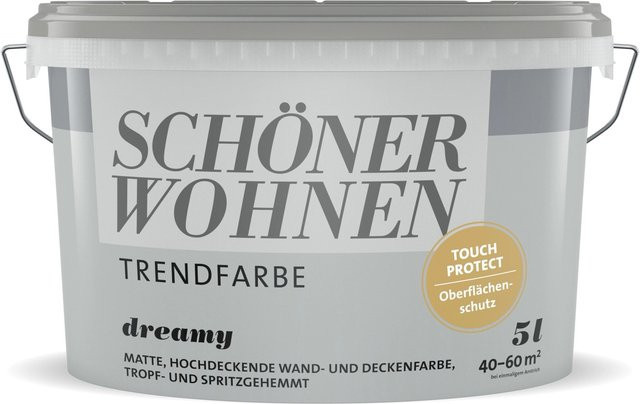 Schöner Wohnen Dispersionsfarbe Dreamy matt in Weiß, 5,0 l - Bild 1