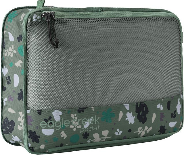 Eagle Creek Pack-It NEW Reveal Compression Cube M Roots & Shoots Duck Green - Bild 1
