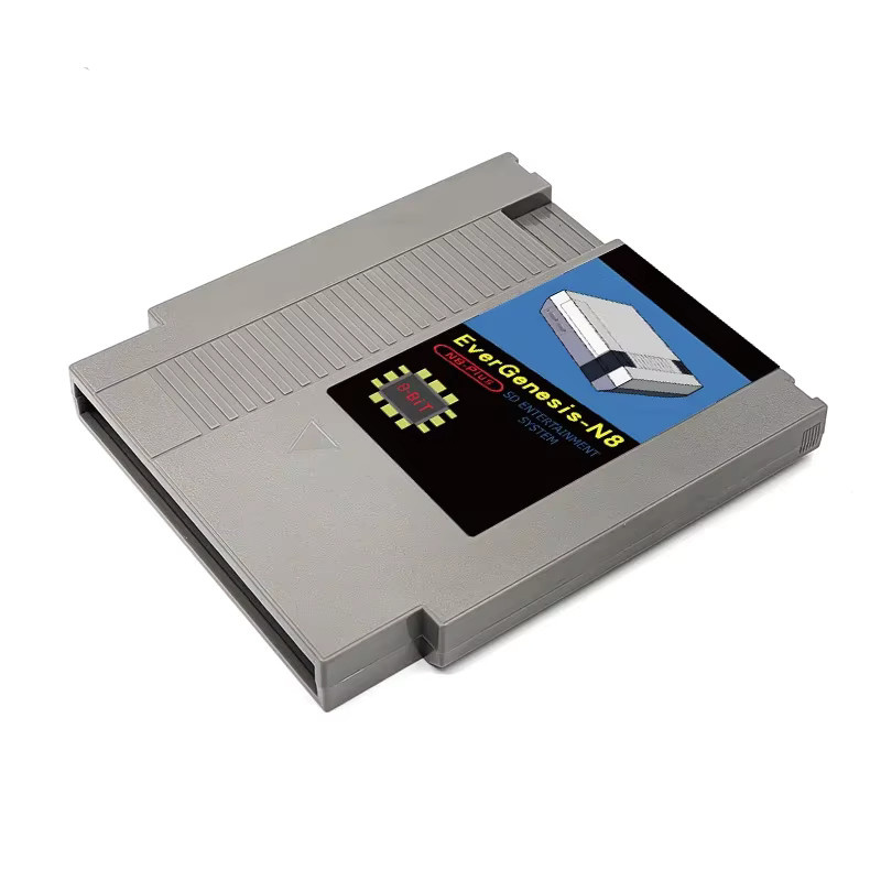 FC NES Spielkarte EDN8 Plus FlashCard 1500 in 1 NES N8 Kassette für Family Computer US 8-Bit Videospielkonsole in Grau - Bild 2
